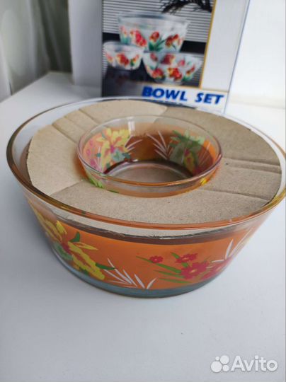 Набор из 3-х салатников (Индонезия)