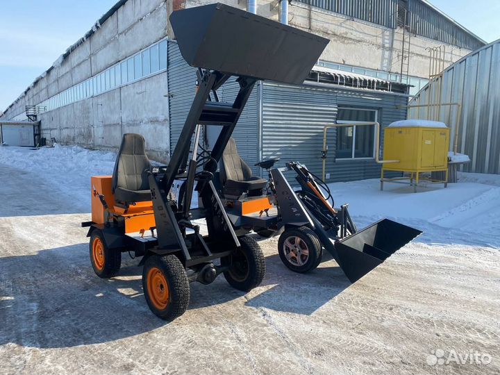 Мини-трактор с КУН, 2025