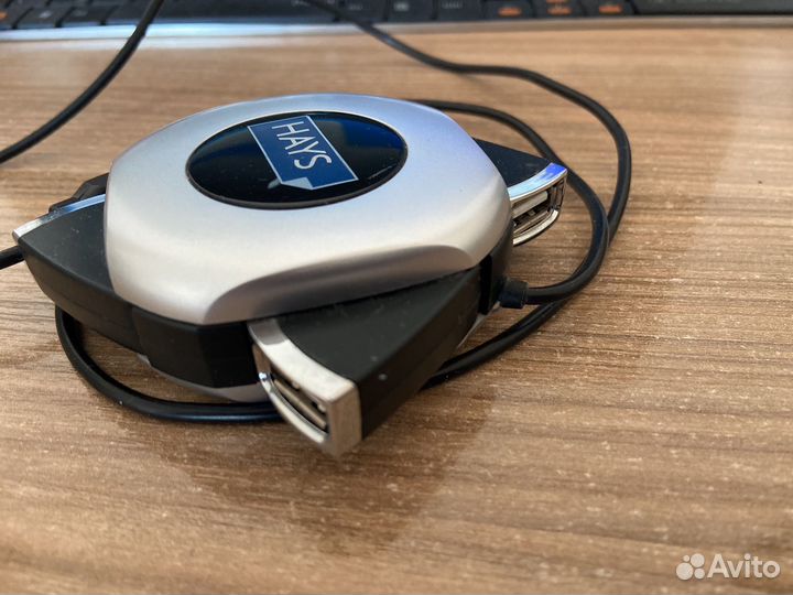 USB 2.0 HUB адаптер удлинитель 1x4
