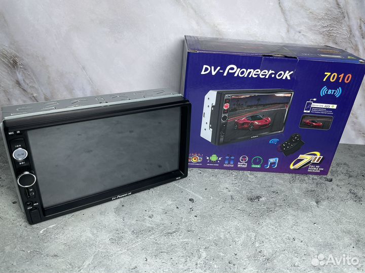 Автомагнитола 2din 7 дюймов с bluetooth все авто