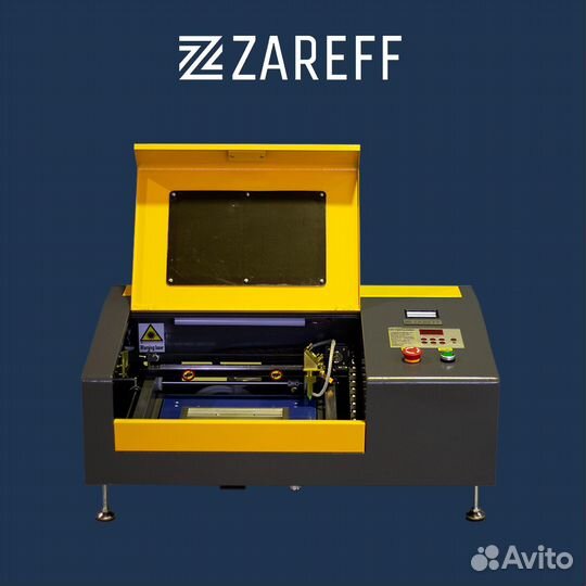 Лазерный станок Zareff M2 300х200мм 30x20 40W