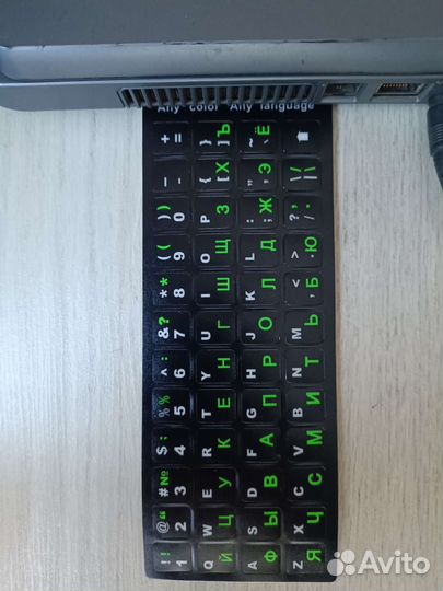 Наклейки на клавиатуру русские буквы