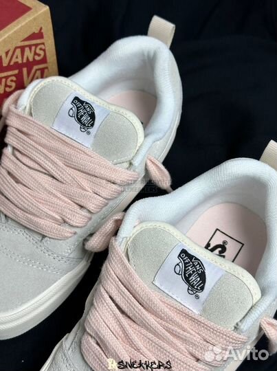 Кроссовки Vans knu skool pastels pink 36-41