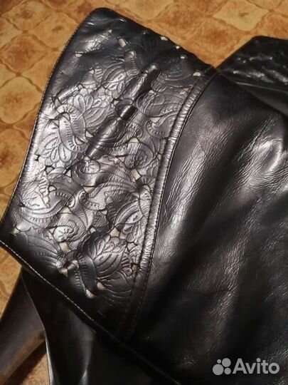 Сапоги женские (натуральная кожа)