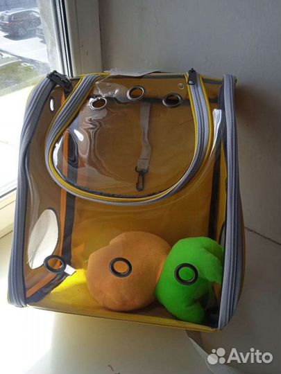 Рюкзак переноска аквариум.Для переезда, самолет