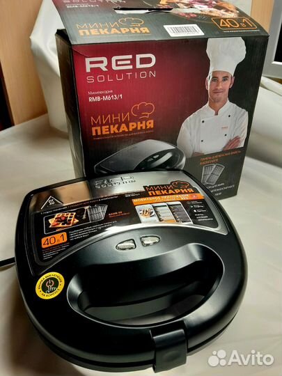 Новая Минипекарня (вафельница) 40 в 1