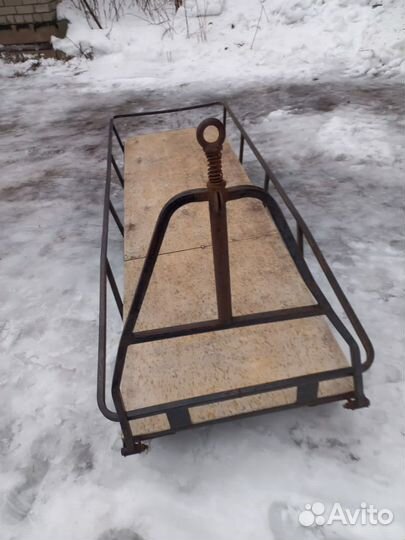 Сани для снегохода