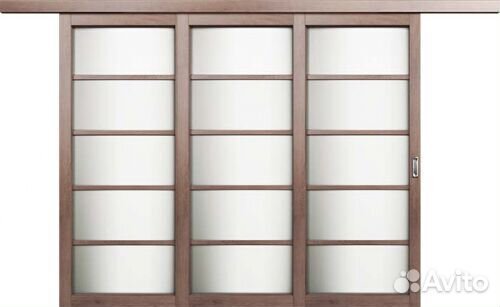 Раздвижные двери с бесшумным механизмом