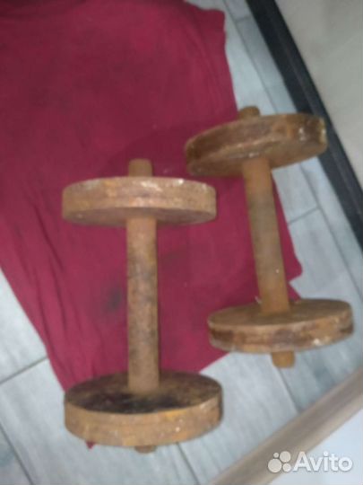 Гантели разборные,14 кг каждая