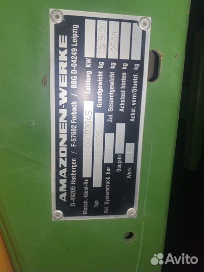 Опрыскиватель Amazone UG-3000 Nova, 2004