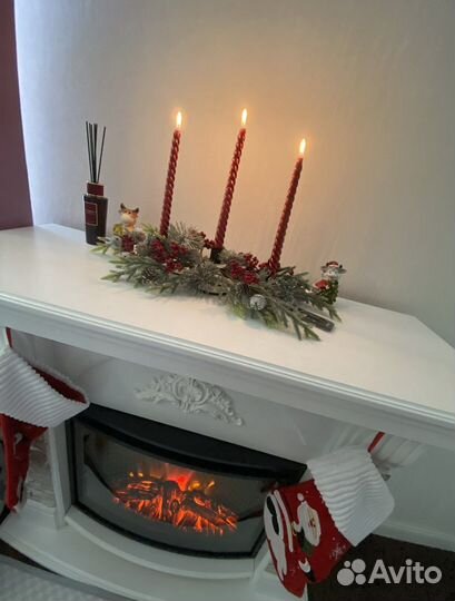 Камин электрический с порталом