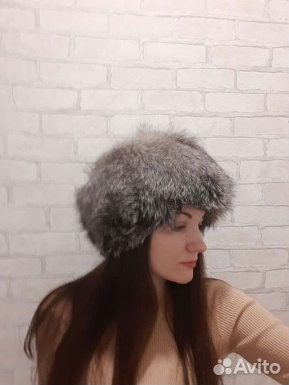 Шапка зимняя меховая женская