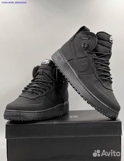 Ботинки Nike Air Force 1 Duckboot (с мехом) (Арт.92599)