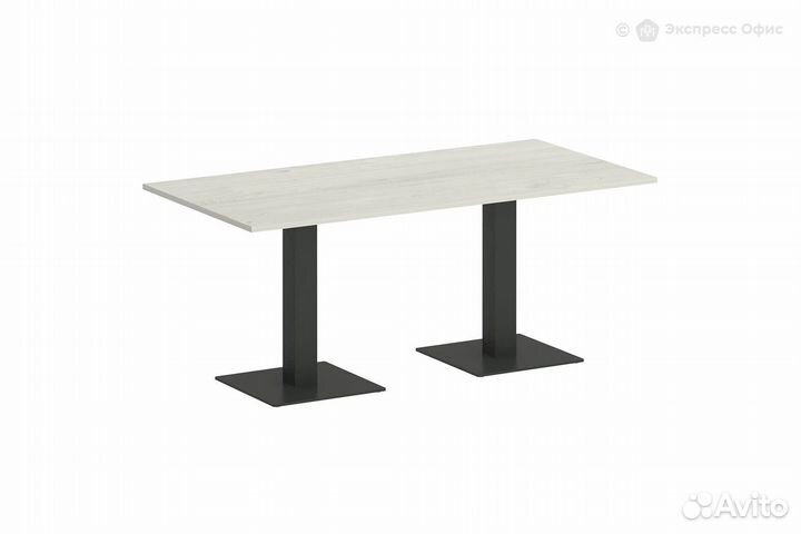 Стол для переговоров прямоугольный Metal system st