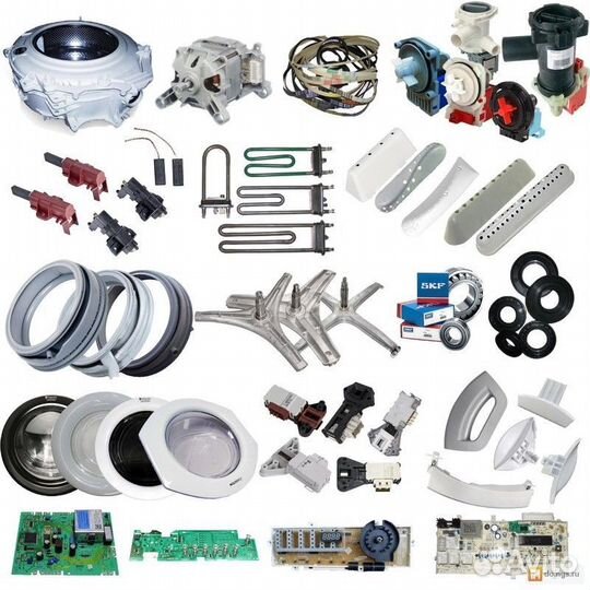 Новые Запчасти для стиральных машин