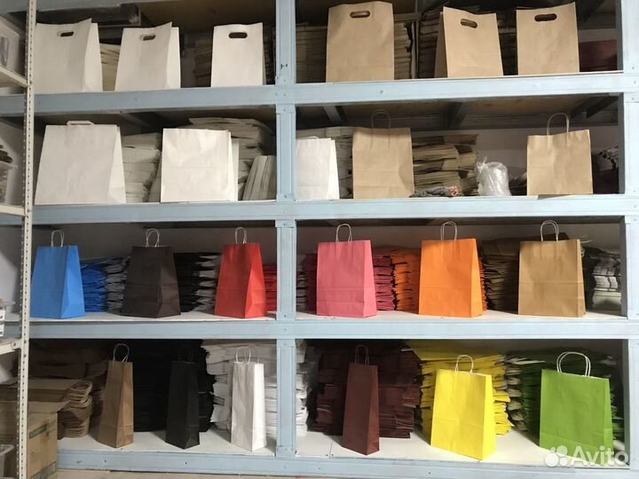 Пакеты бумажные крафт