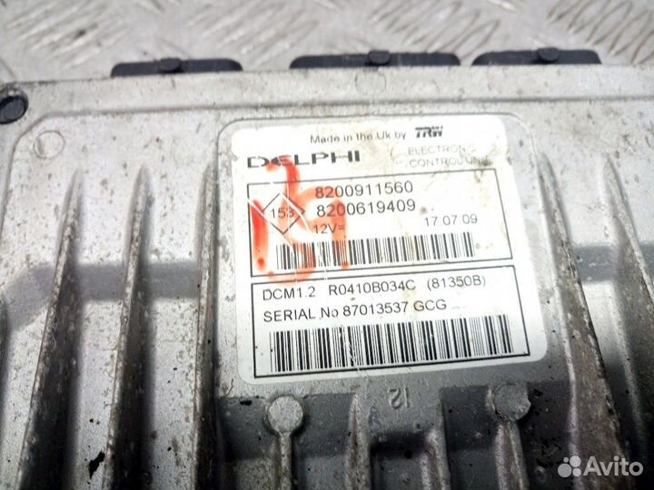 Блок управления двигателем для Nissan Note