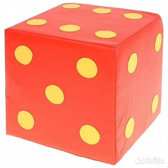 Большой кубик игральные кости мягкий