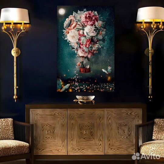 Картина маслом для интерьера. Абстракция маслом