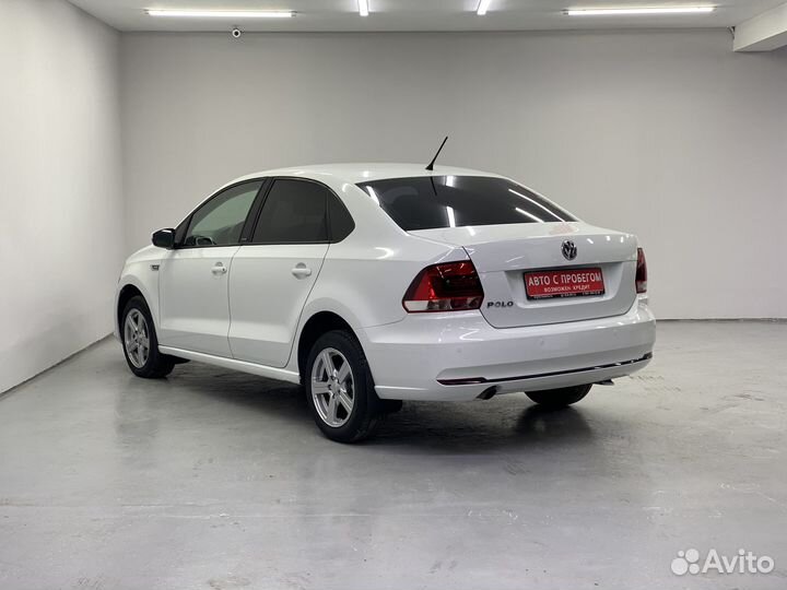 Volkswagen Polo 1.6 AT, 2016, 117 399 км
