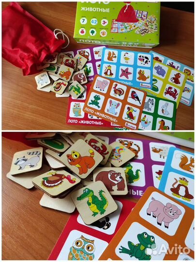 Детские настольные развивающие игры