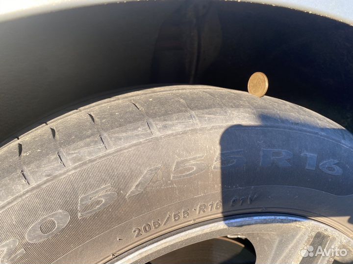 Колеса на литых дисках r16 на VAG WV