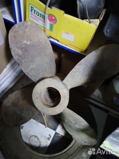 Гребной винт на Костромич