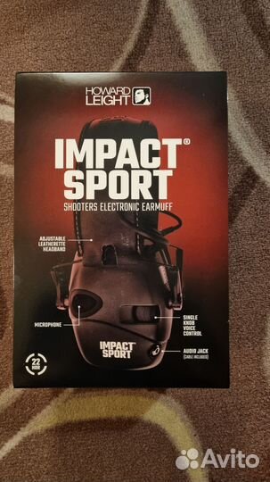 Стрелковые наушники Howard Leight Impact Sport