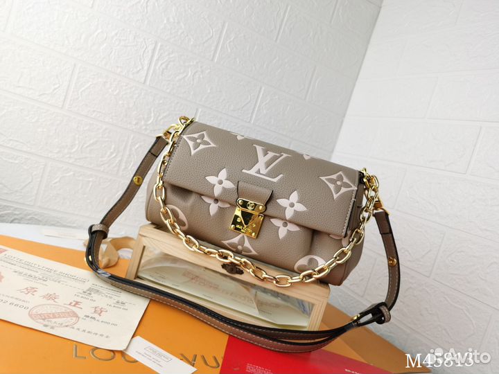 Сумка Louis Vuitton Favorite бежевый