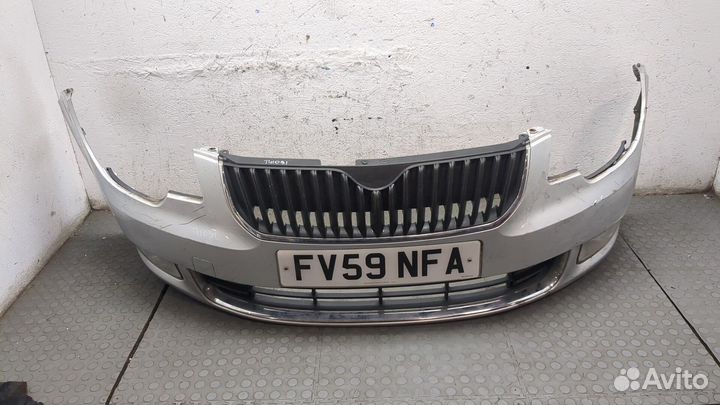 Решетка радиатора Skoda SuperB, 2009