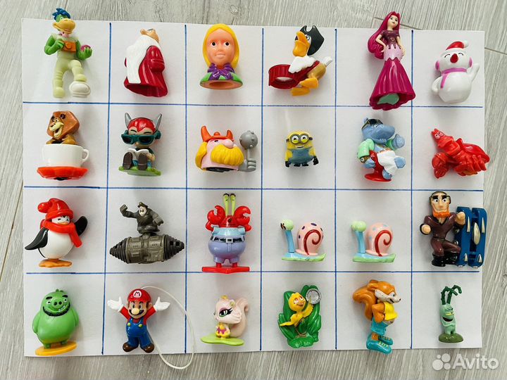 Киндер игрушки