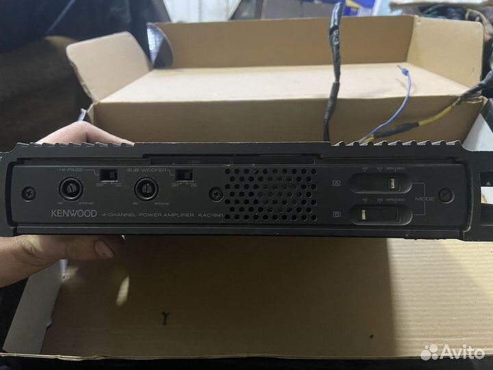 Усилитель 4 канальный kenwood kac-941