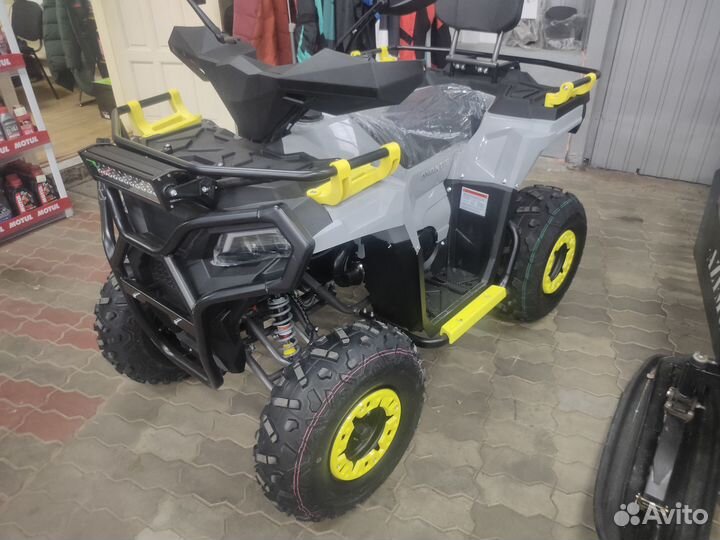 Квадрик Avantis Ray 8 Lux: подростковый атв с гидравликой и стильным дизайном