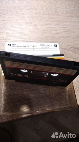 Аудиокассета Tracs TRX l C-60
