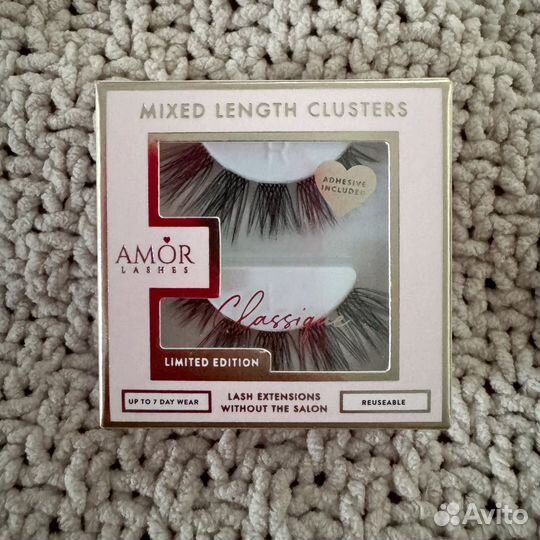 Amor Lashes накладные ресницы с клеем