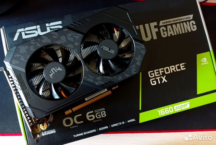GTX 1660 super Asus Tuf Gaming OC