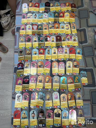 Гадкий я 3 карточки