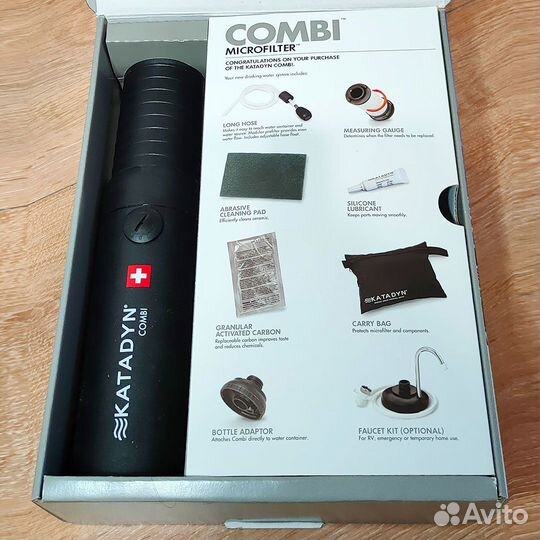 Фильтр для воды туристический katadyn combi plus