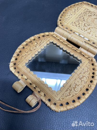 Зеркало женское карманное раскладное