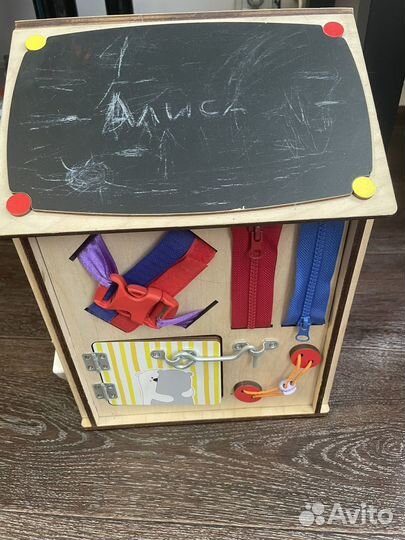 Бизиборд деревянный