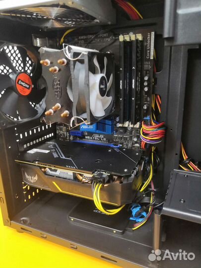 Игровой компьютер в сборе