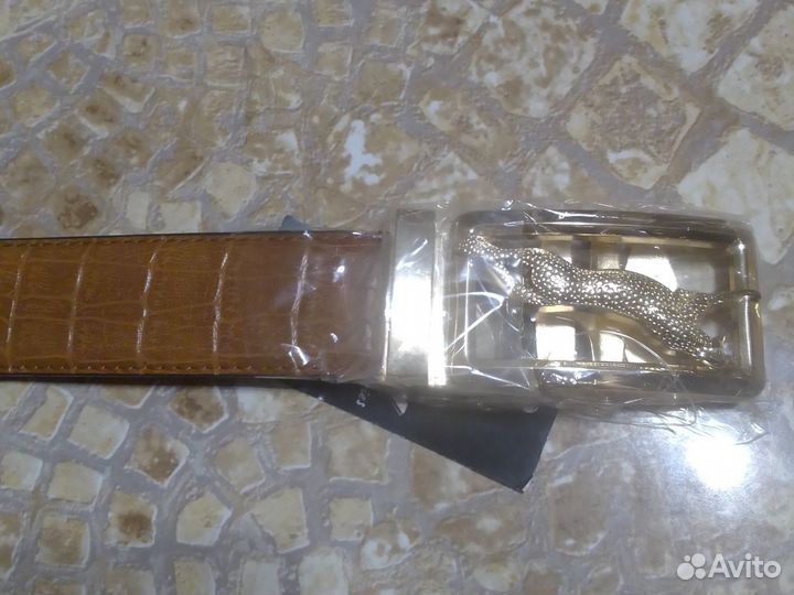 Новый ремень натуральная кожа мужской
