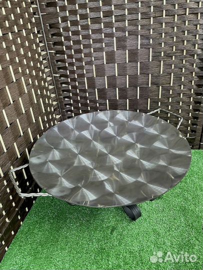 Садж из нержавейки 50 см