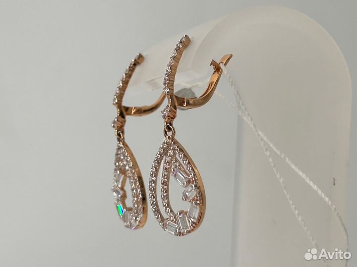 Золотые серьги