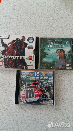 Игровые CD и DVD диски