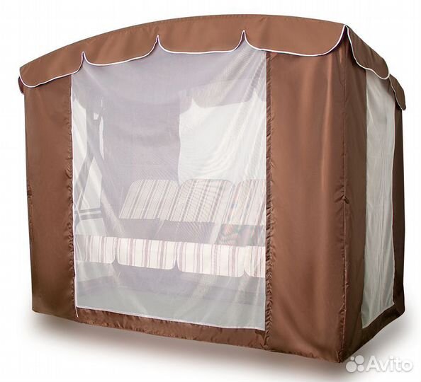 Садовые качели Дефа Люси Люкс, шоколад