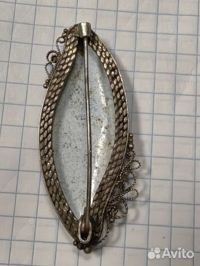 Винтажная Брошь- Брошка Советская в эмали