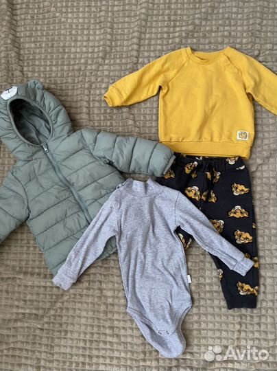 Вещи пакетом на мальчика 80