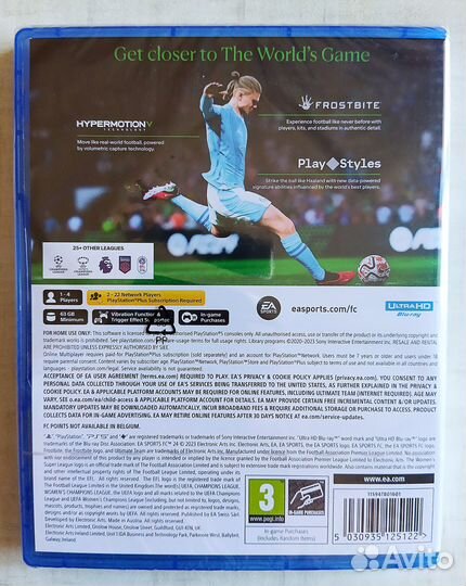 EA FC 24 PS5 FIFA 24 Новый диск