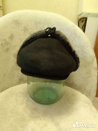 Мужская зимняя шапка ушанка